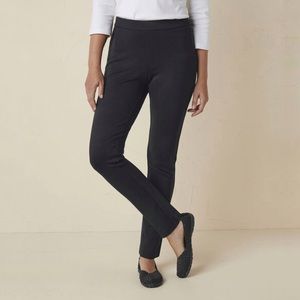 🌷 3/$30 Coldwater Creek Black Natural Fit Pointe Legging Size M